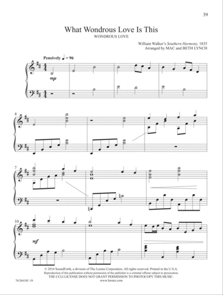 Worthy of Praise Piano Solo scores gallery preview page 11