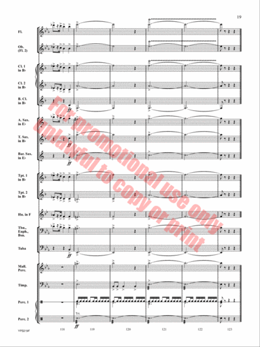 Trek to the Summit Concert Band scores gallery preview page 20