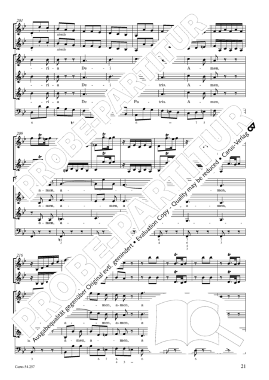Missa Sancti Aloysii SSA scores gallery preview page 22