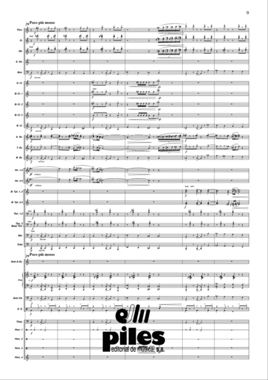Concertango Concertango Concert Band scores gallery preview page 6