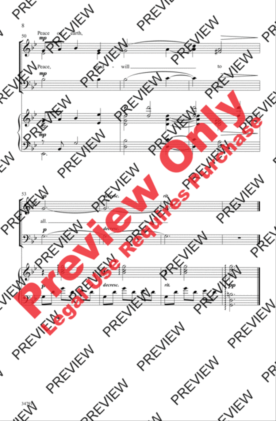 A Winter Night A Winter Night 3-Part scores gallery preview page 8