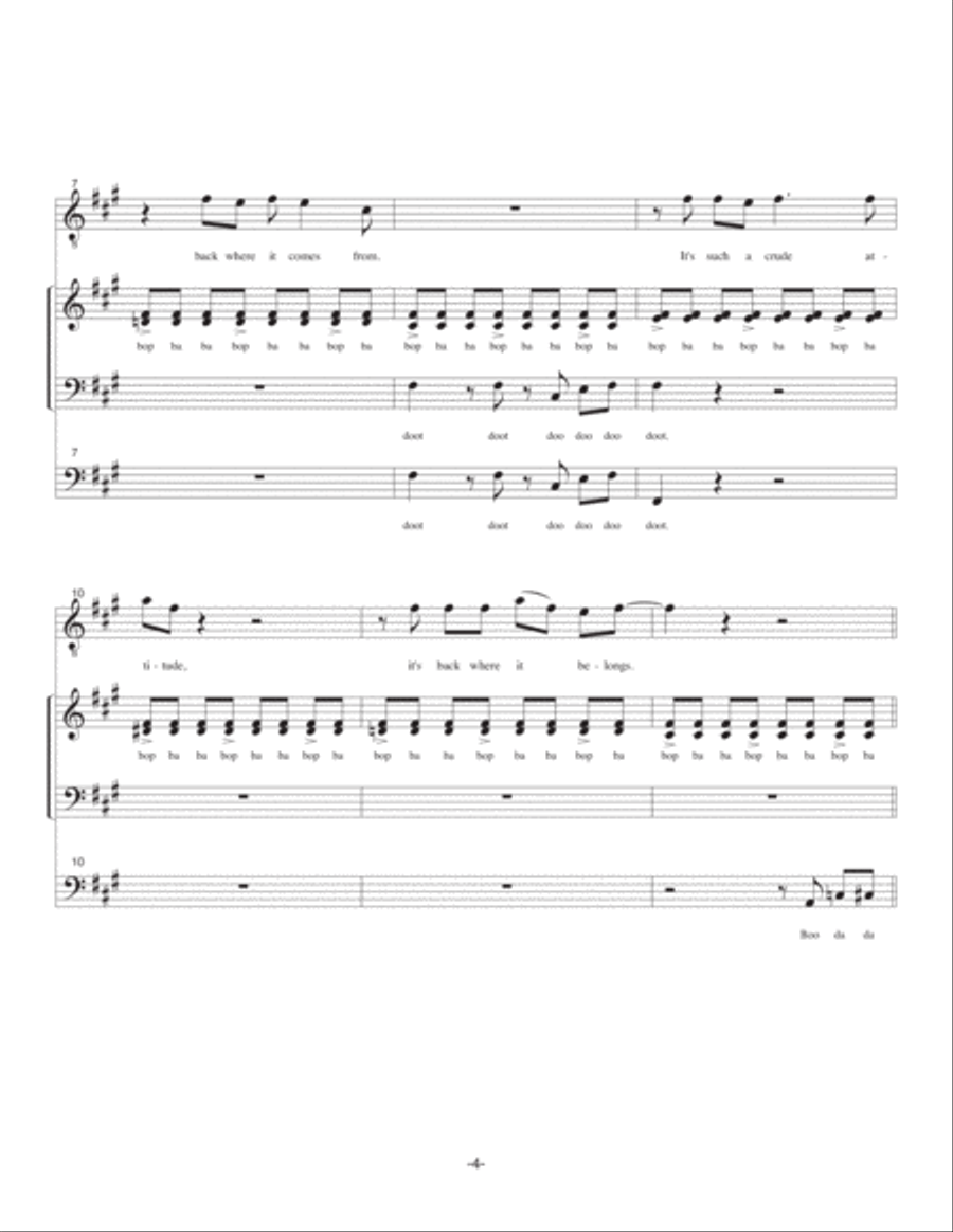 Cleveland Rocks 4-Part scores gallery preview page 4