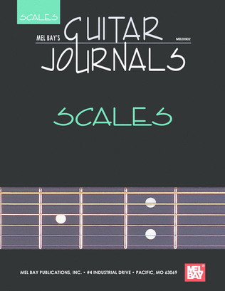 Book cover for Guitar Journals - Scales