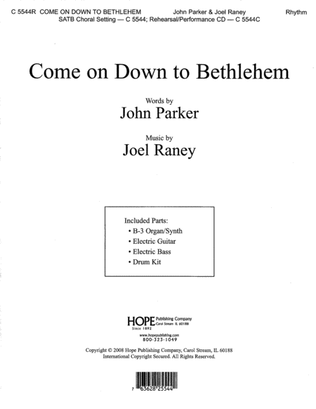 Book cover for Come on Down to Bethlehem