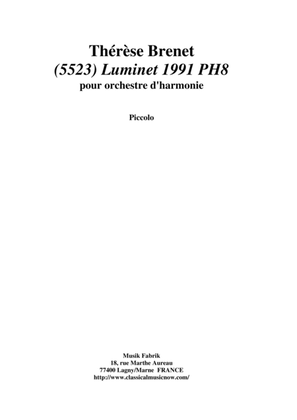 Thérèse Brenet: (5523) Luminet 1991 PH8 for concert band, woodwind parts