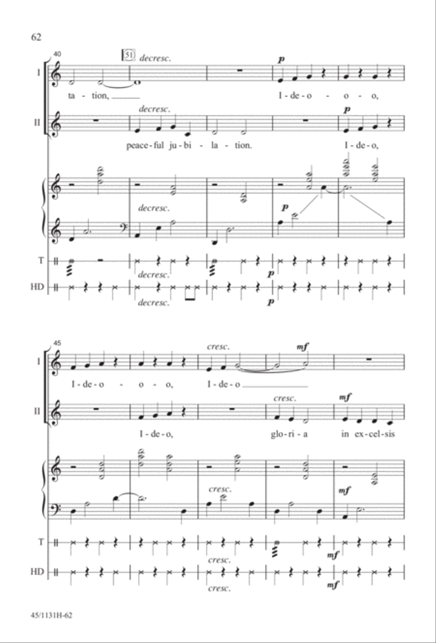 Singable Solutions for Winter Holidays 2-Part scores gallery preview page 62