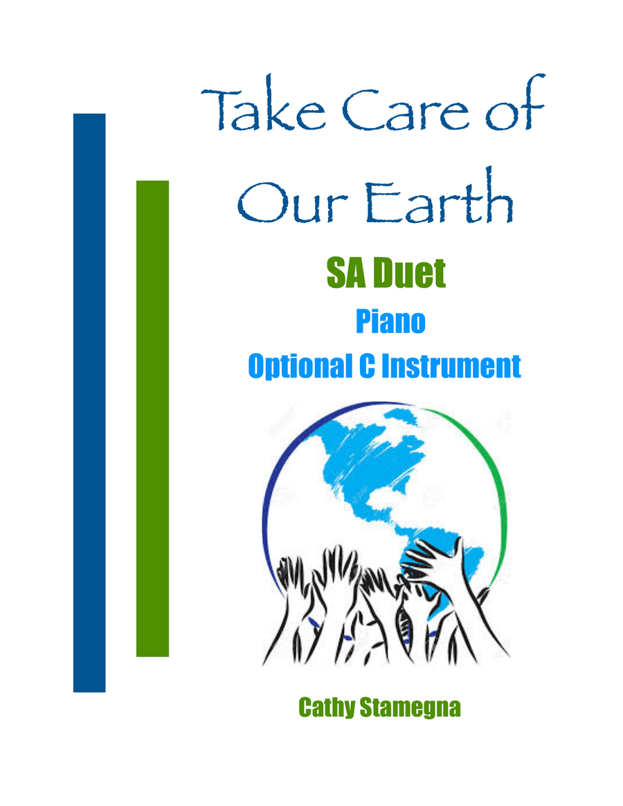 Take Care of Our Earth (SA Duet, Piano, Optional C Instrument) SA scores gallery preview page 1