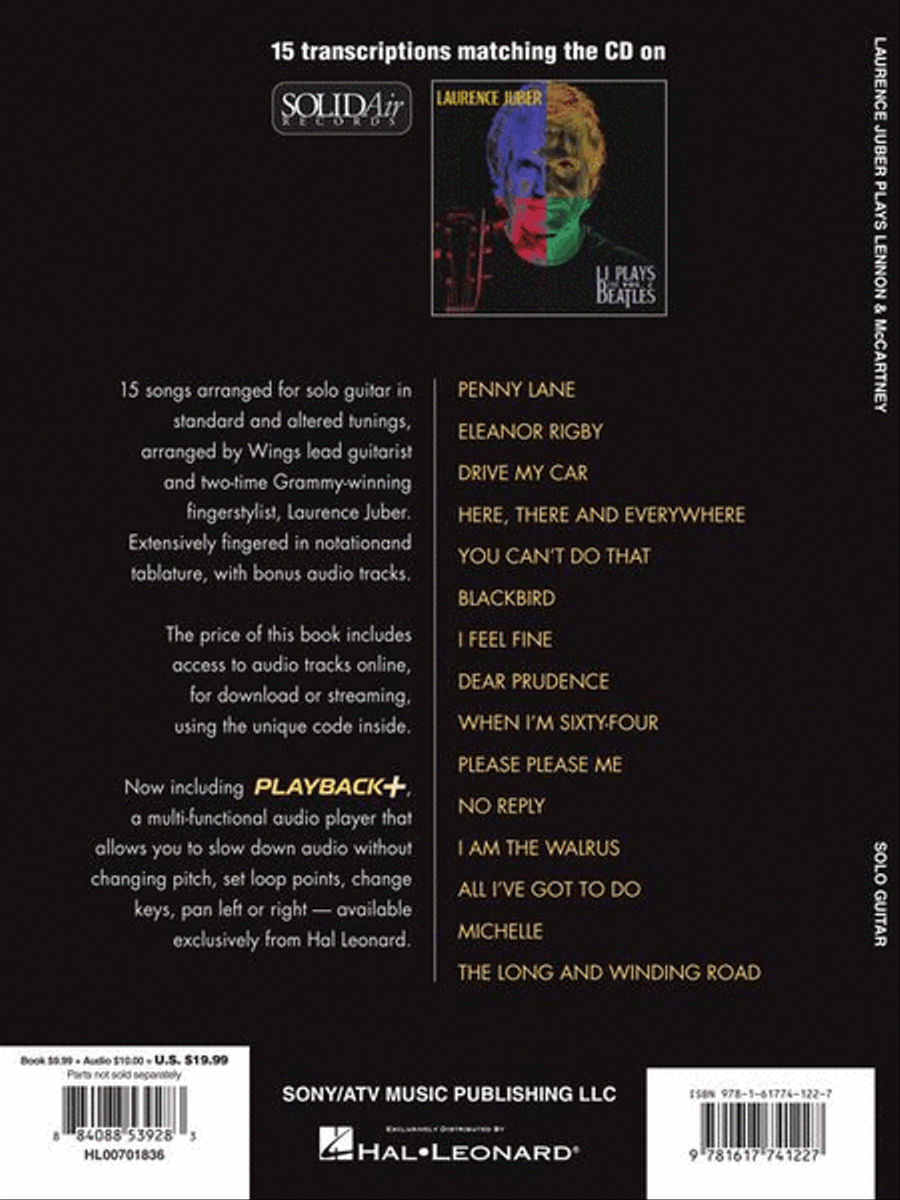 Laurence Juber Plays Lennon & McCartney Electric Guitar scores gallery preview page 7