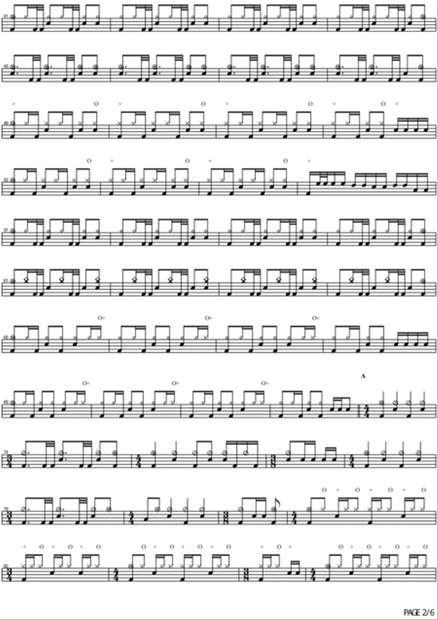 Ytse Jam Drum Set scores gallery preview page 2