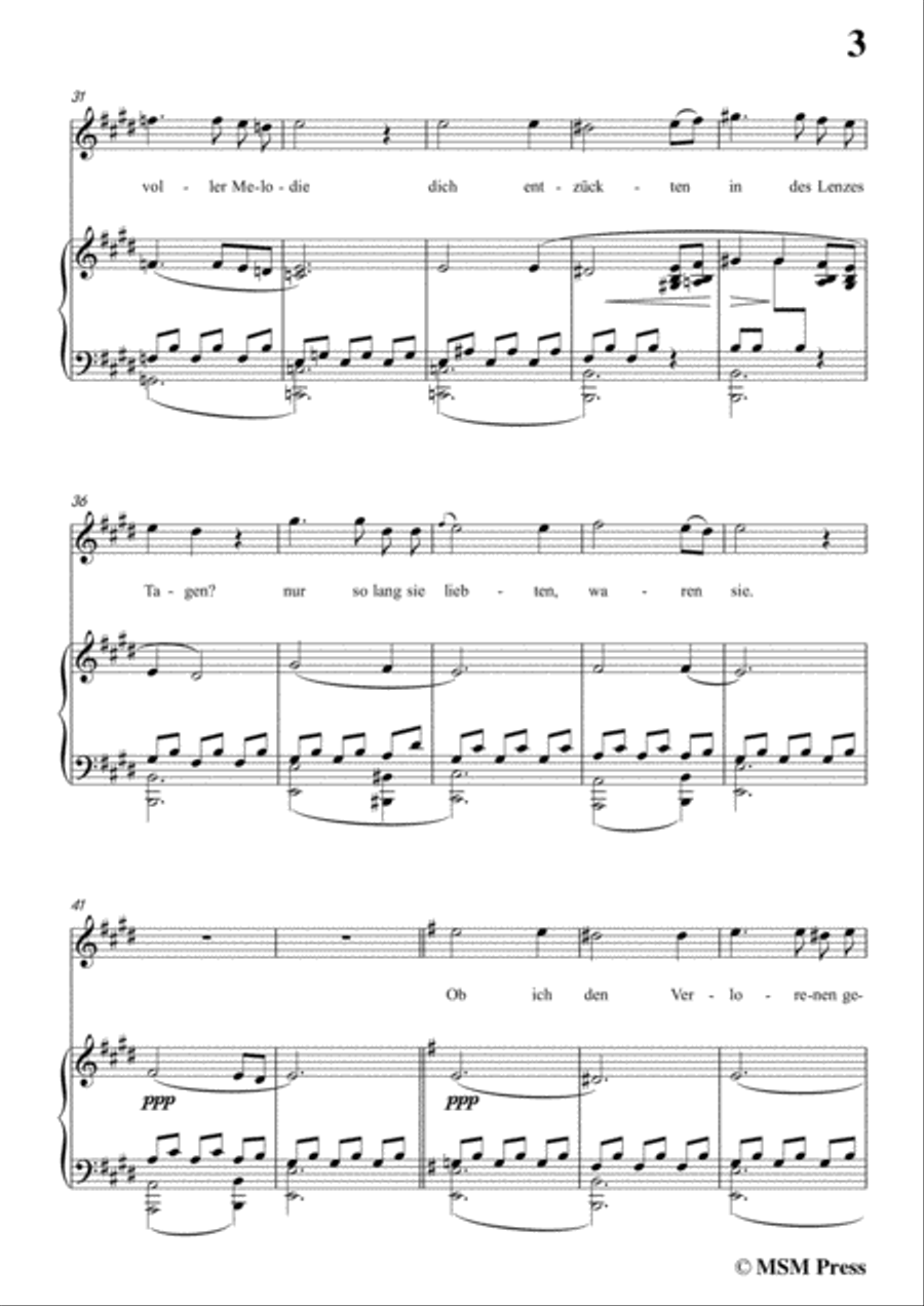 Schubert-Thekla: Eine Geisterstimme(Thekla: A Spirit Voice),D.595,in e minor,for Voice&Piano Voice scores gallery preview page 5