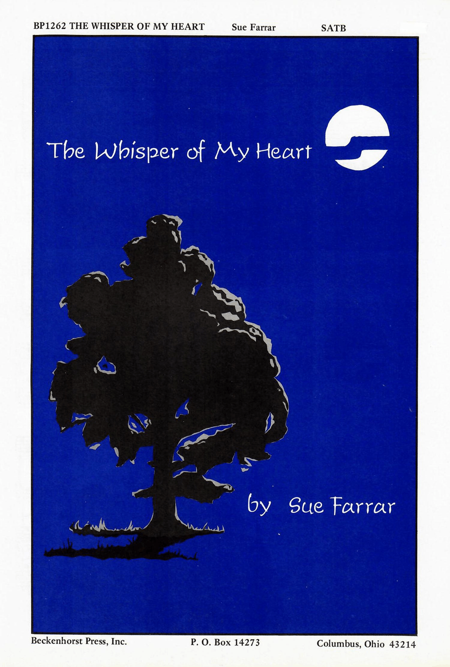 The Whisper of My Heart 4-Part scores gallery preview page 1