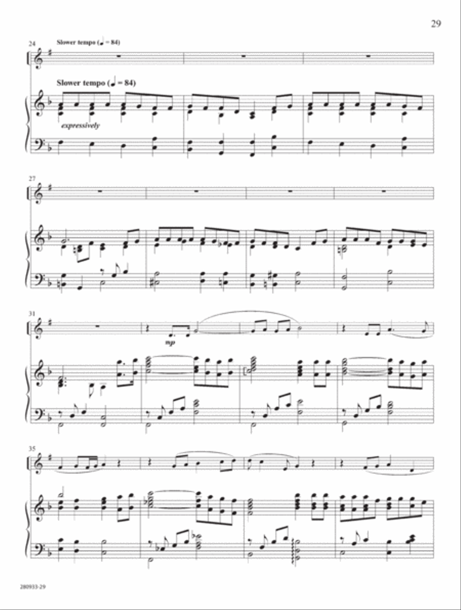 Rejoice Rejoice Trumpet Solo scores gallery preview page 17