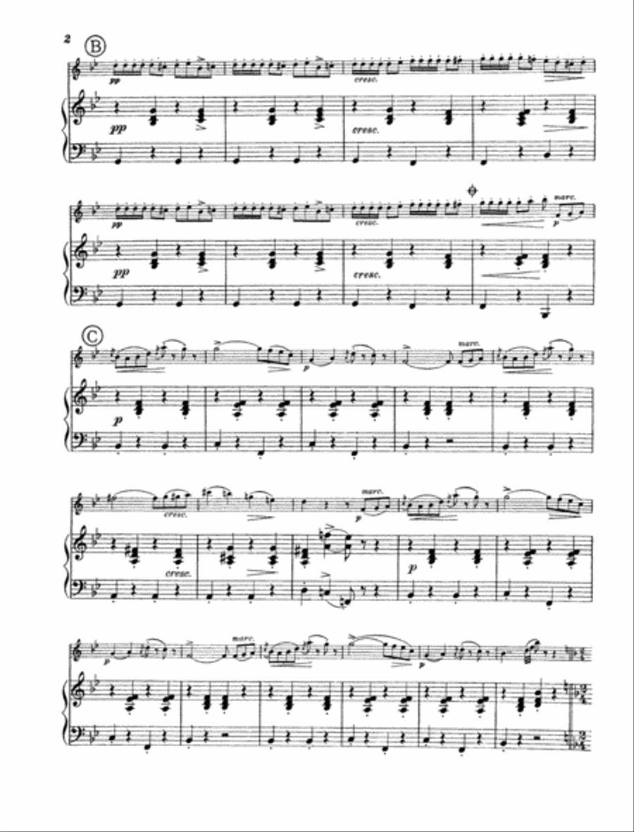 Stephanie Gavotte, Op. 312 Violin Solo scores gallery preview page 2