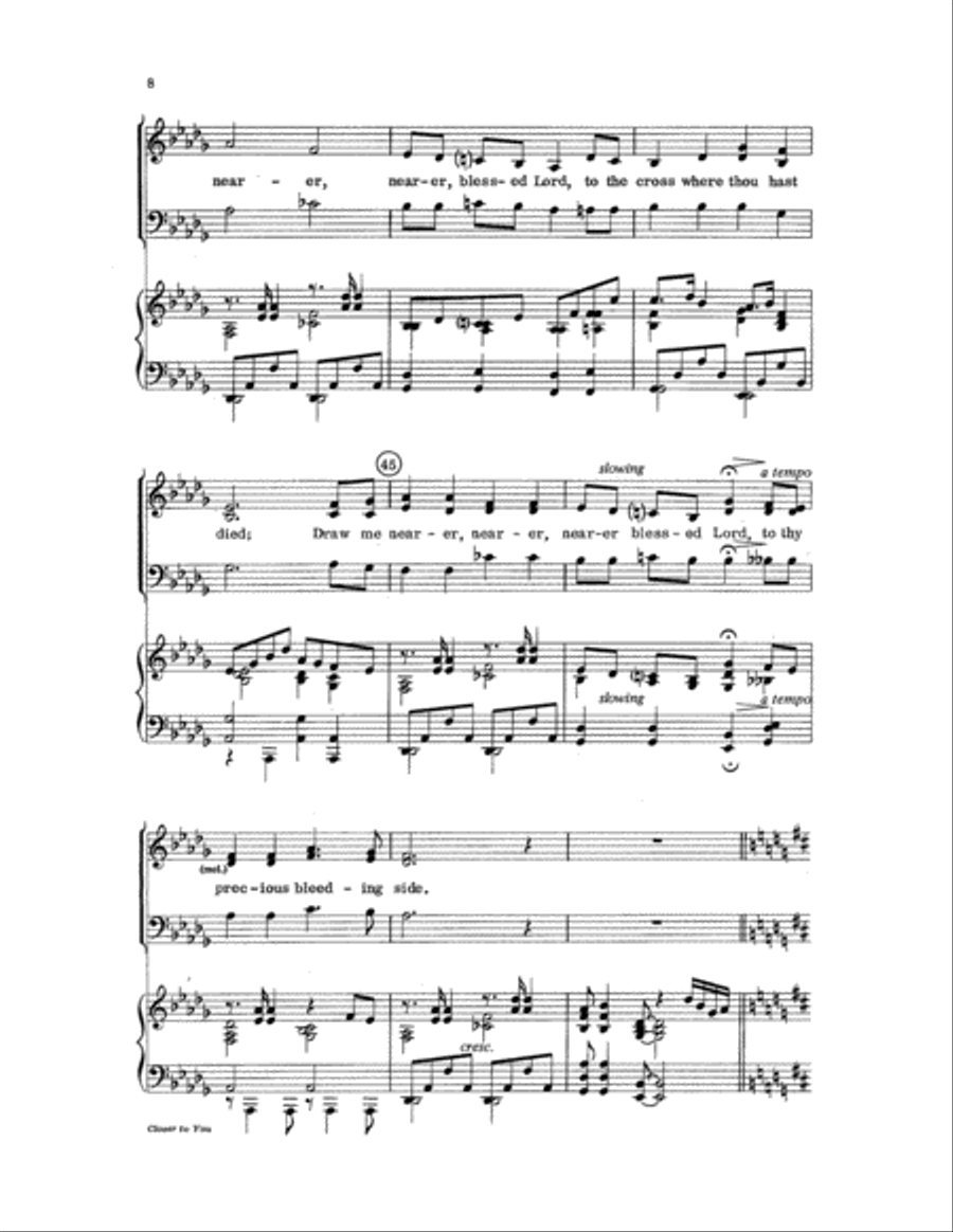Closer to You 3-Part scores gallery preview page 8