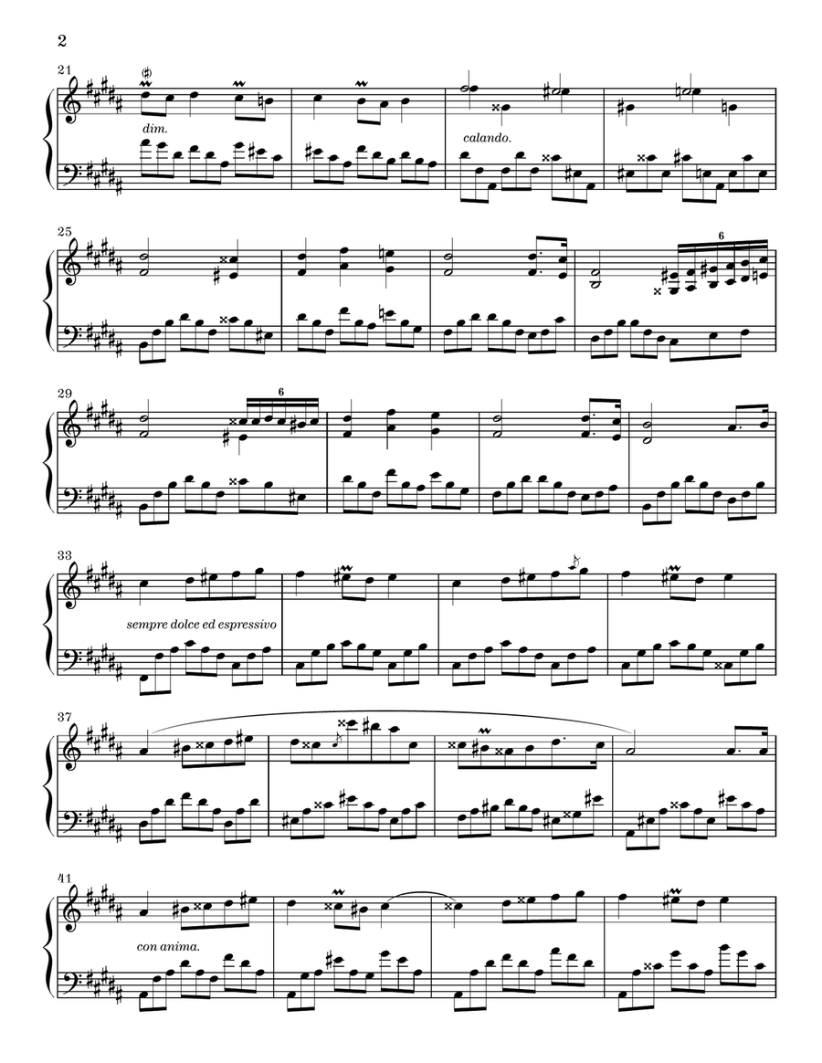 Nocturne, Op. 22 - Alkan Piano Solo scores gallery preview page 2
