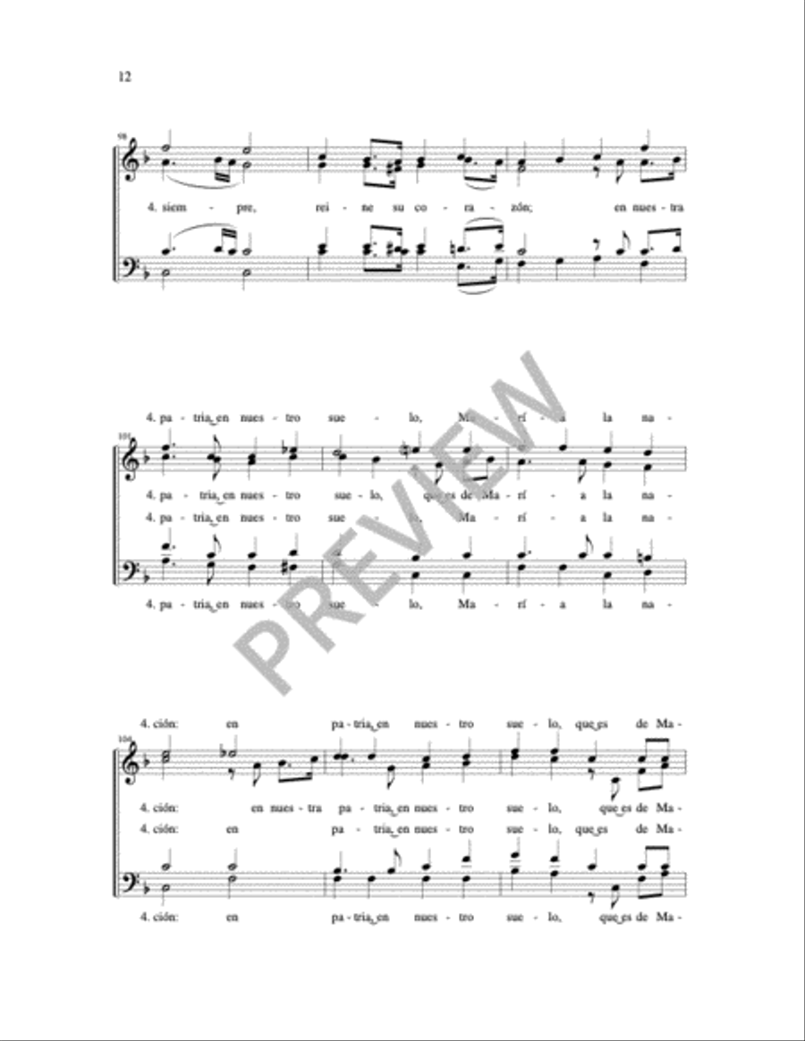 Tu Reinaras Tu Reinaras 4-Part scores gallery preview page 20