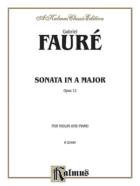 Sonata in A Major, Op. 13