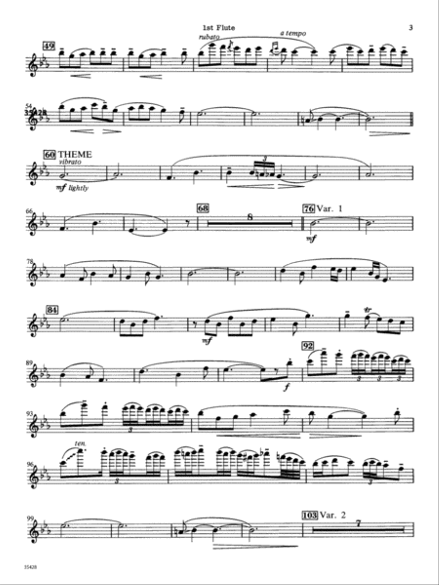 Le Carnaval de Venise: Flute Concert Band scores gallery preview page 2