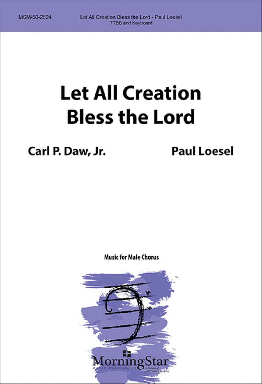 Let All Creation Bless the Lord TTBB scores gallery preview page 1