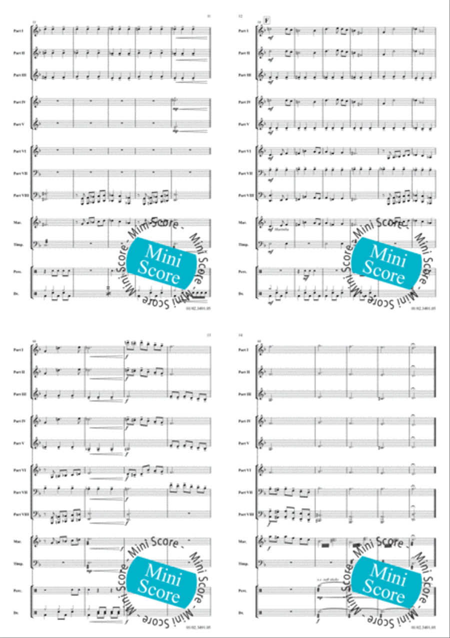 Welcome to Halloween Fanfare Band scores gallery preview page 15