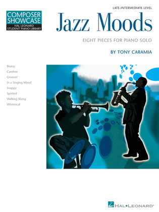Book cover for Jazz Moods - Eight Pieces for Piano Solo