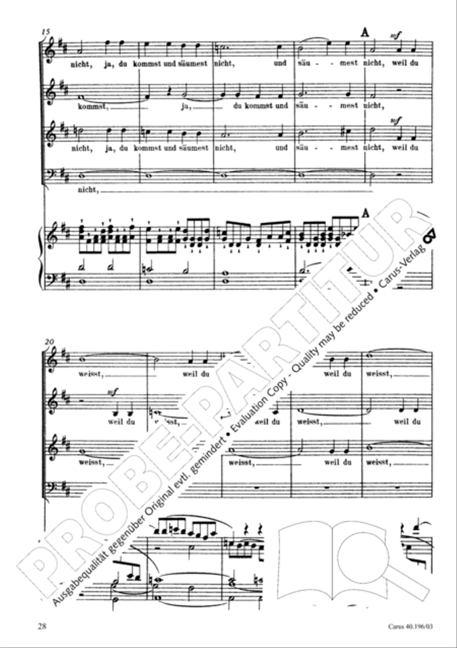 Die Geburt Christi SSA scores gallery preview page 29