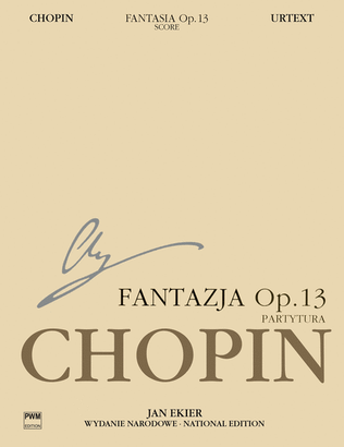 Book cover for Fantasia On Polish Airs Op.13 (Ekier)