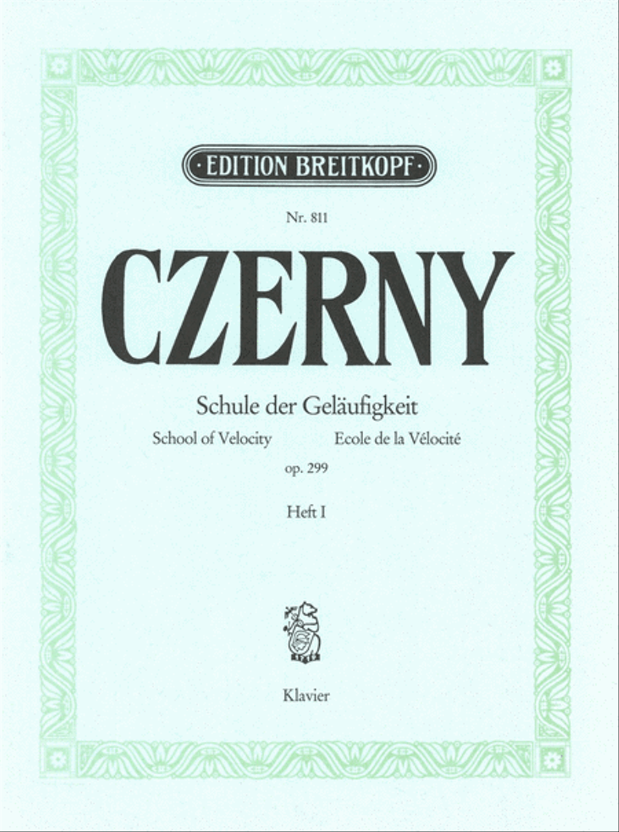 School of Velocity Op. 299 Piano Solo scores gallery preview page 1