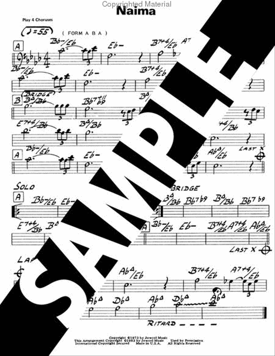 Volume 27 - John Coltrane Tenor Saxophone scores gallery preview page 4