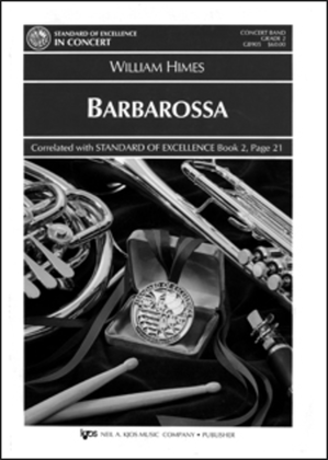 Book cover for Barbarossa - Score