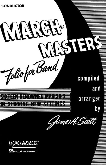 March Masters Folio For Band - Drums