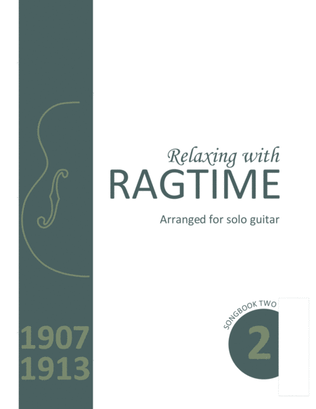 Book cover for Relaxing with Ragtime Songbook, Volume 2