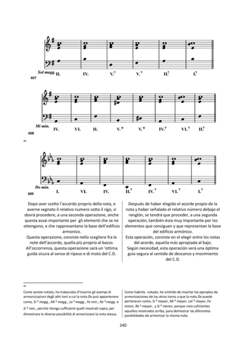 Harmony and Composition (Italian / Spanish) - Chapter 21 of 25