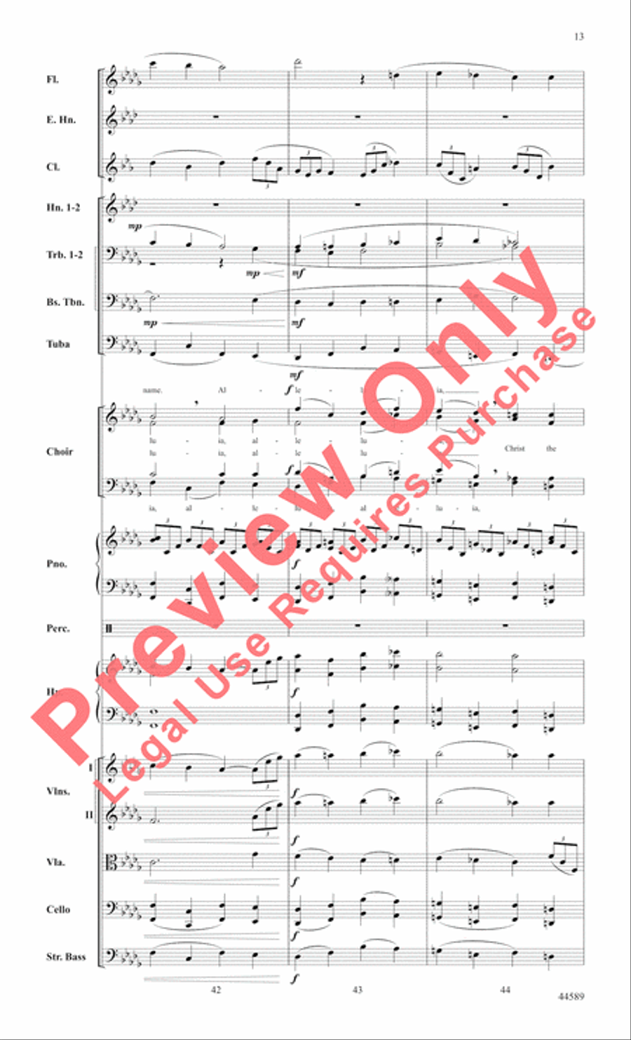 Song of Bethlehem Song of Bethlehem Choir scores gallery preview page 14