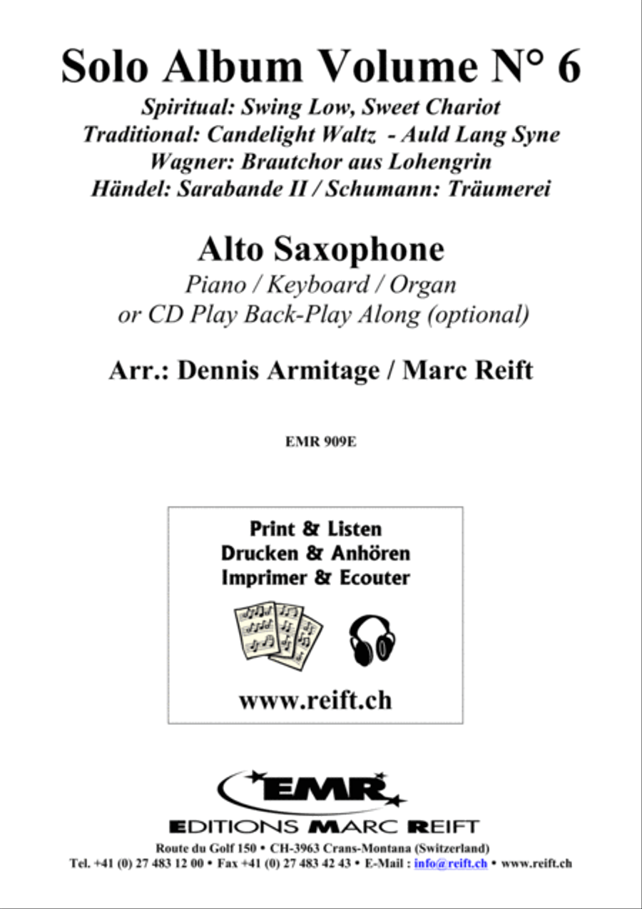 Solo Album Volume 06 Alto Saxophone scores gallery preview page 2