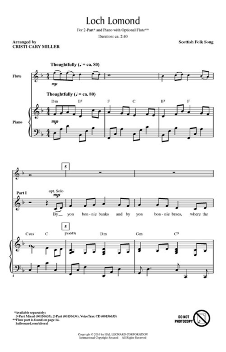 Loch Lomond 2-Part scores gallery preview page 2