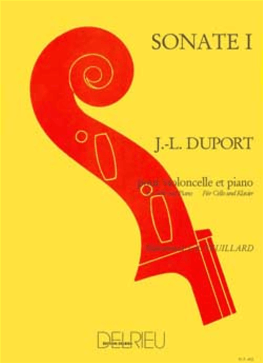 Sonate No. 1 Piano Accompaniment scores gallery preview page 1