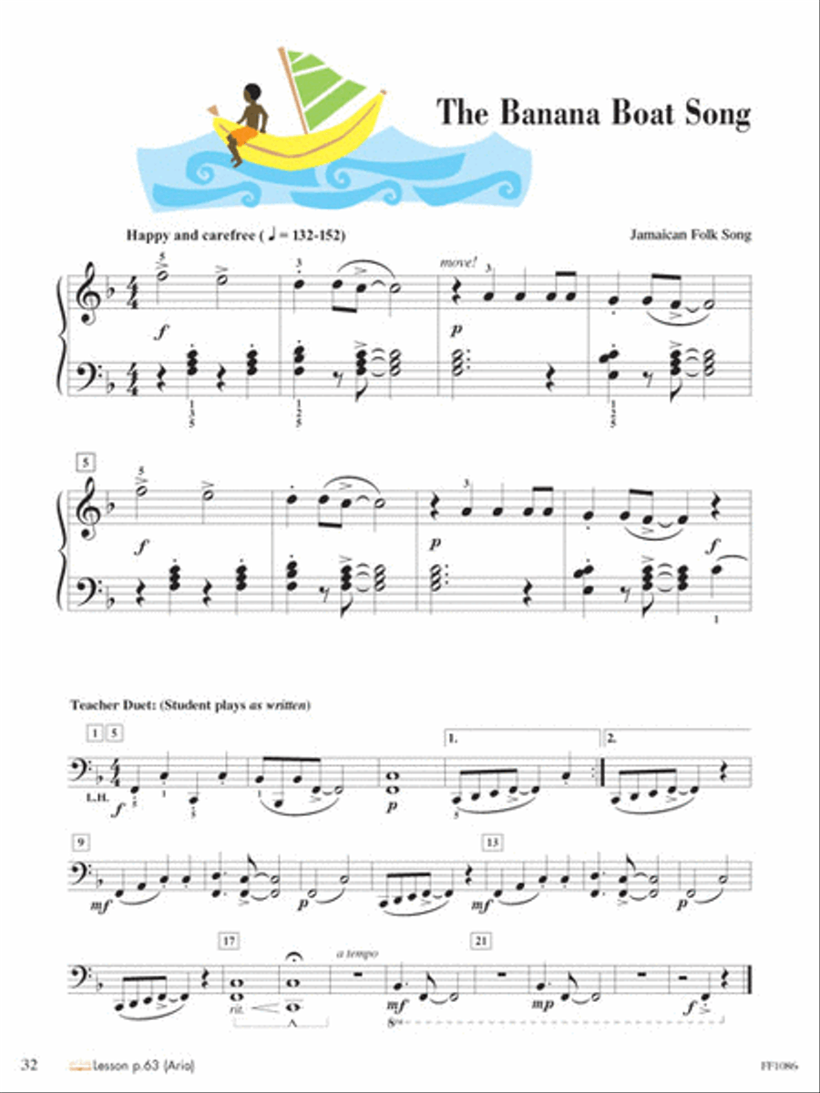 Level 2B – Performance Book – 2nd Edition Piano Method scores gallery preview page 6