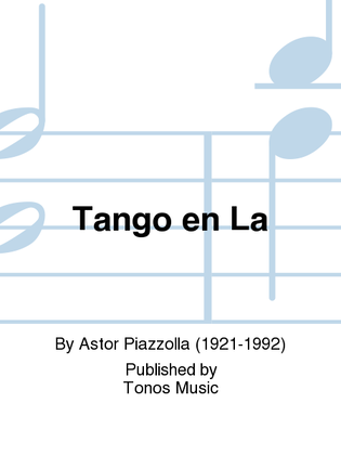 Book cover for Tango en La