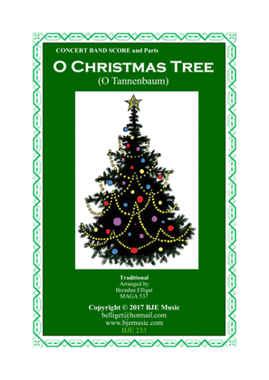 O Christmas Tree ( O Tanənbaʊm) - Concert Band Score and Parts PDF