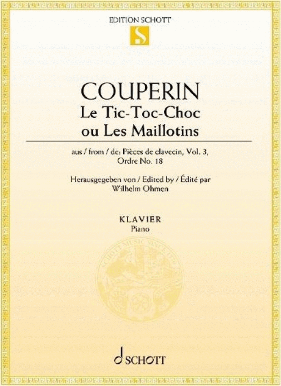 Le Tic-Toc-Choc ou Les Maillotins