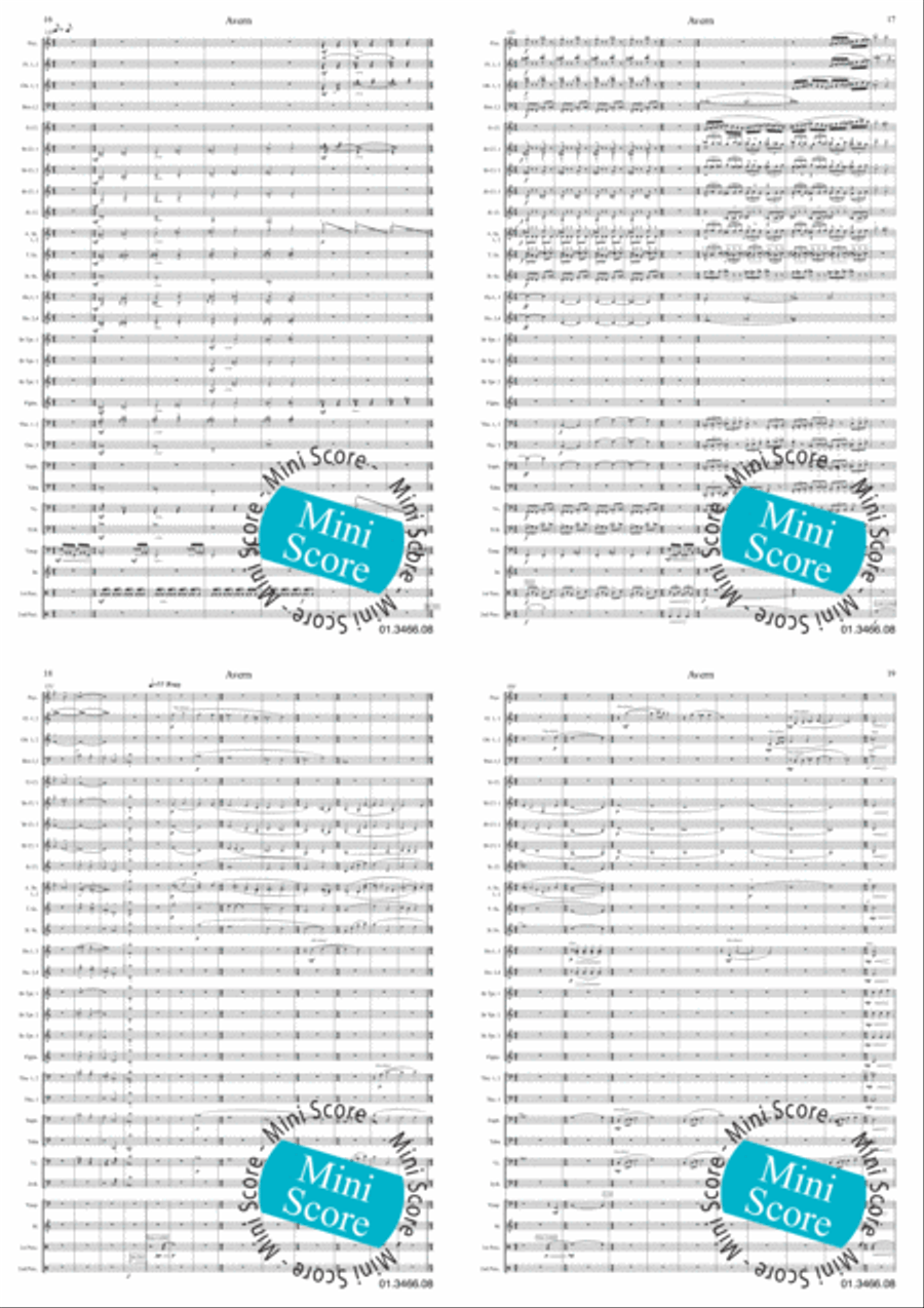 Avern Concert Band scores gallery preview page 6