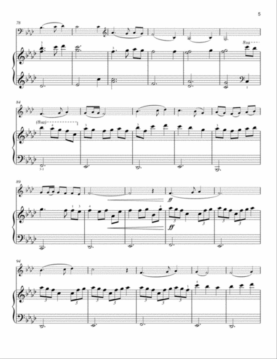 Arwen's Vigil Arwen's Vigil Cello scores gallery preview page 5