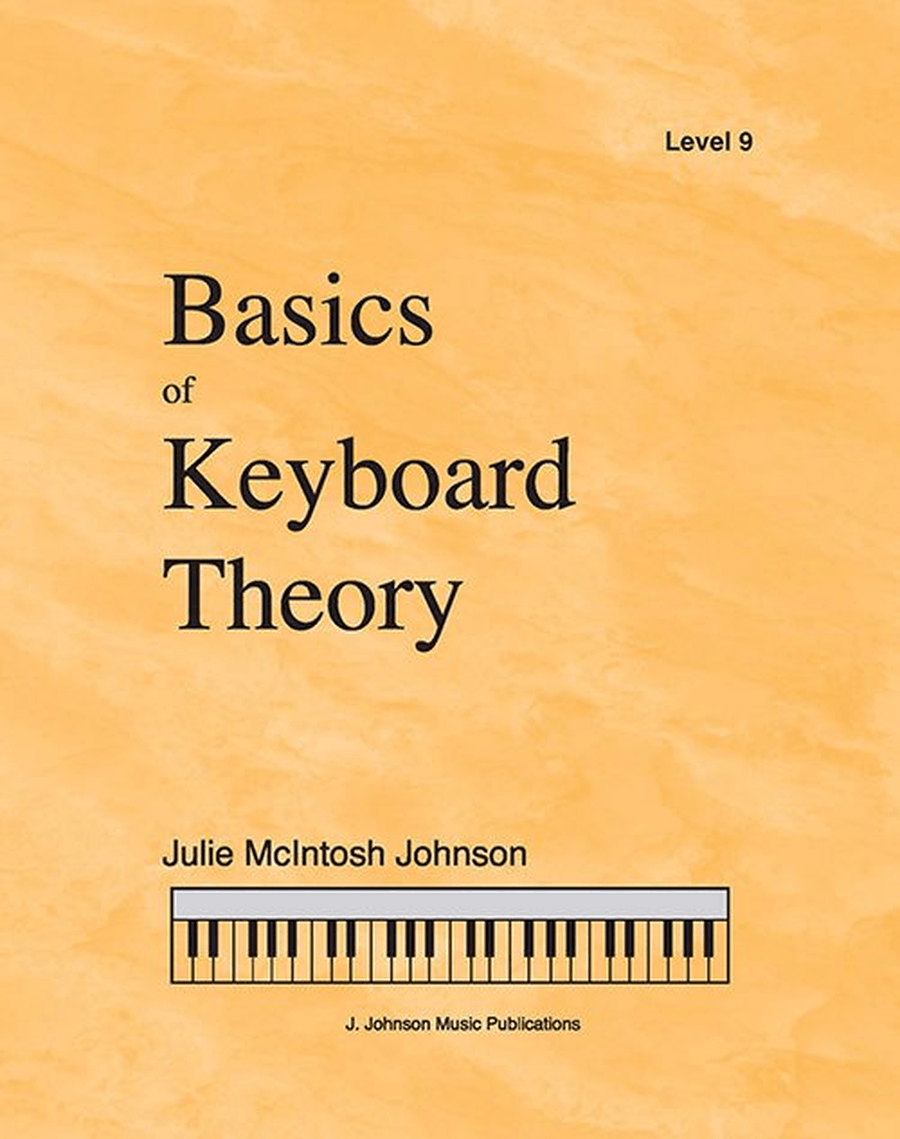 Basics of Keyboard Theory: Level 9 (advanced) Piano Method scores gallery preview page 1