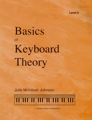 Book cover for Basics of Keyboard Theory: Level IX (advanced)