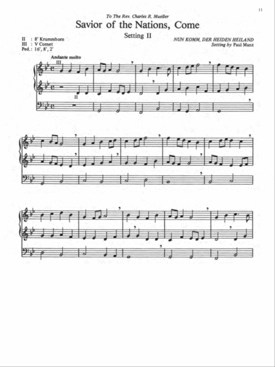 Ten Chorale Improvisations, Set 3 Organ scores gallery preview page 5