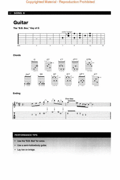 Blues Set (Bass / Drums / Guitar / Vocal / Keyboard)