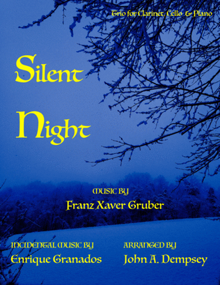 Book cover for Silent Night (Trio for Clarinet, Cello and Piano)