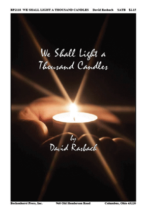 Book cover for We Shall Light a Thousand Candles