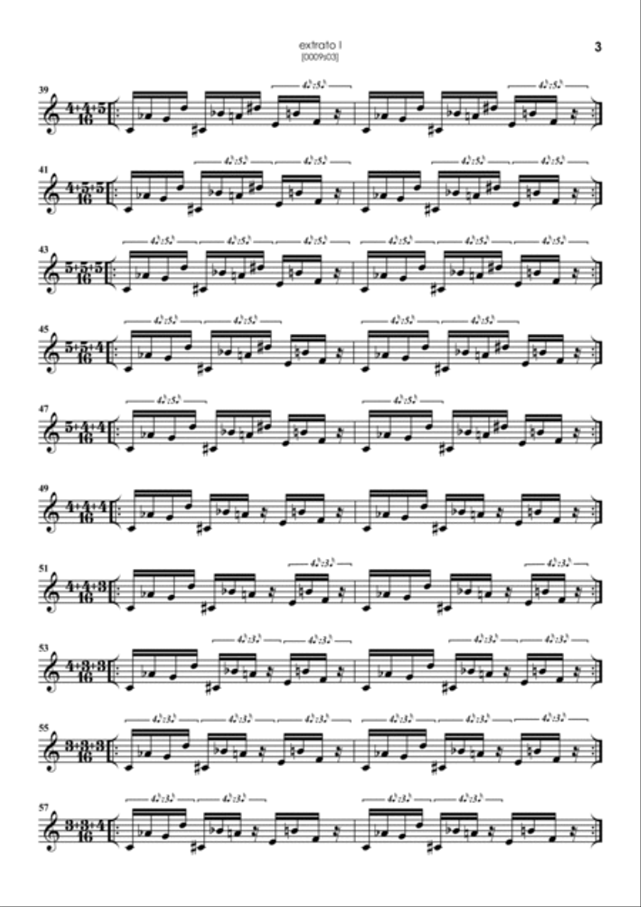 Extrato I Extrato I Small Ensemble scores gallery preview page 3